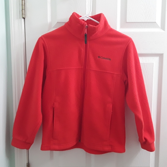 Columbia Fleece Full Zip Jacket 10/12 - Picture 1 of 7